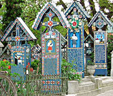 25.5.2005 - Rumänien - Der lustige Friedhof von Sapanta