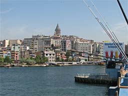 21.5.2006 - Istanbul - Stadtteil Beyoglu mit Galata-Turm