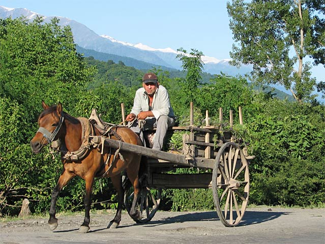 30.5.2006 - Von Lagodheki nach Kvareli