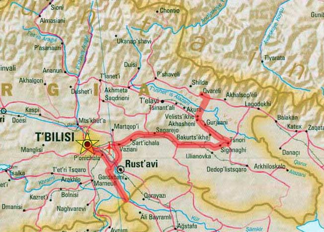 31.5.2006 - Von Kvareli zur Roten Brcke