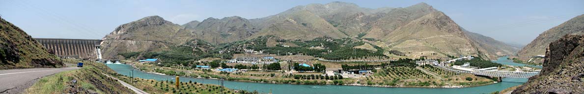 28.5.2007, Farah Staudamm, Sefid Rud (Weier Fluss) bei Manjil
