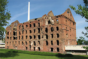 23.5.2009, Wolgograd, alte Mühle beim Pawlow-Haus