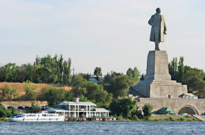 23.5.2009, Krasnoarmeisk (Wolgograd), größte Lenin-Staue Russlands