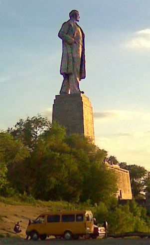 23.5.2009, Krasnoarmeisk (Wolgograd), grte Lenin-Staue Russlands