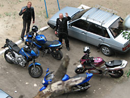 23.5.2009, Krasnoarmeisk (Wolgograd), Sergej und Ramon