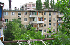 23.5.2009, Krasnoarmeisk (Wolgograd), Plattenbau