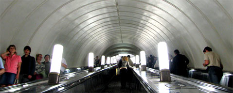 2.6.2009, Moskau, Metro