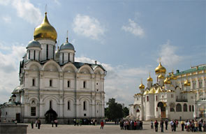 2.6.2009, Moskau, Kreml, Erzengel-Michael-Kathedrale (die Grabkirche der Zaren)