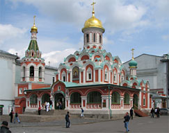 2.6.2009, Moskau, Roter Platz, Kasaner Kathedrale