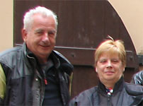 5.6.2009, Riga, Heidi und Jörg aus Duisburg