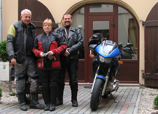 5.6.2009, Riga, Heidi und Jrg aus Duisburg